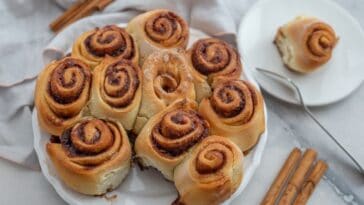 Bread Machine Cinnamon Rolls