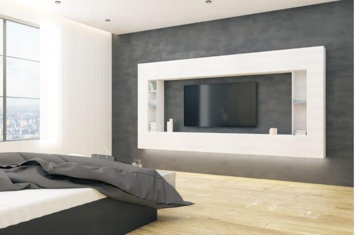 Bedroom TV Ideas: 10 Ideas to Decorate the Wall You Hang Your TV On