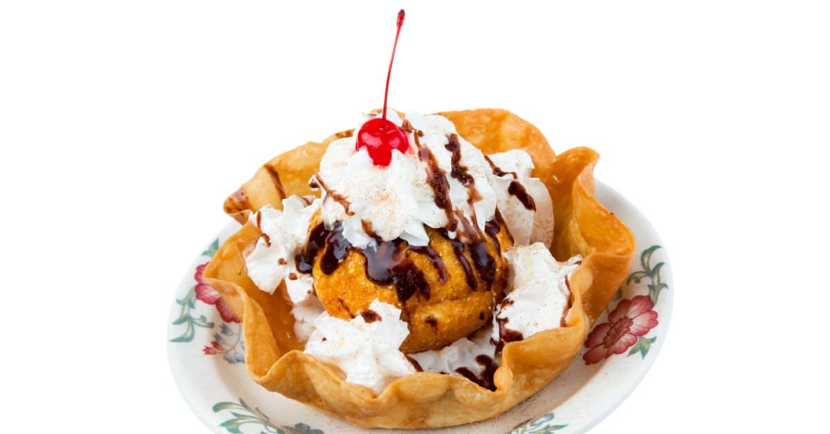 How to Make Fried Ice Cream without Corn Flakes