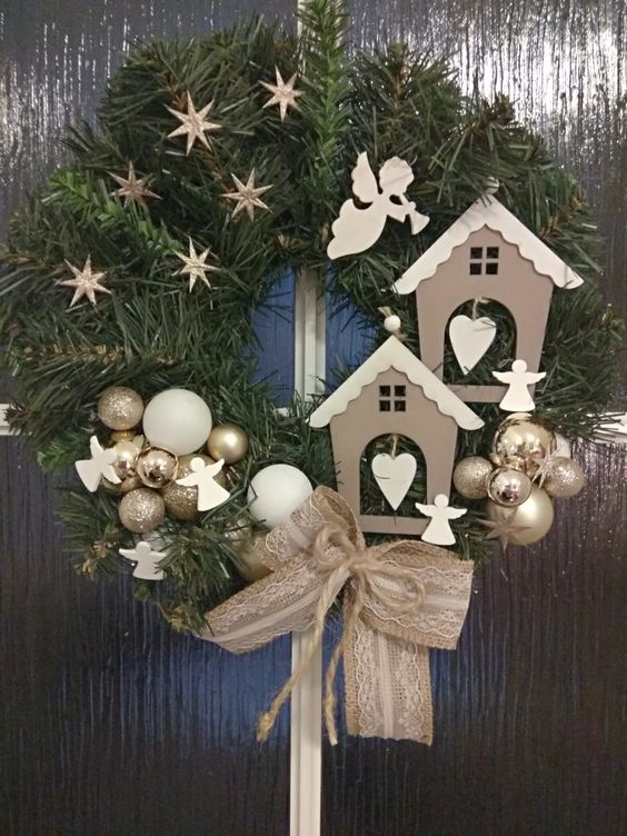 Charming Angelic Haven Wreath