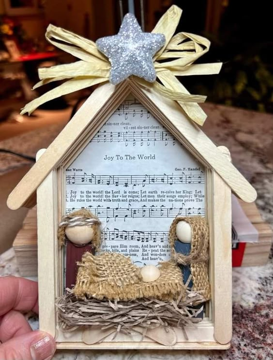 Charming Nativity Scene Decoration