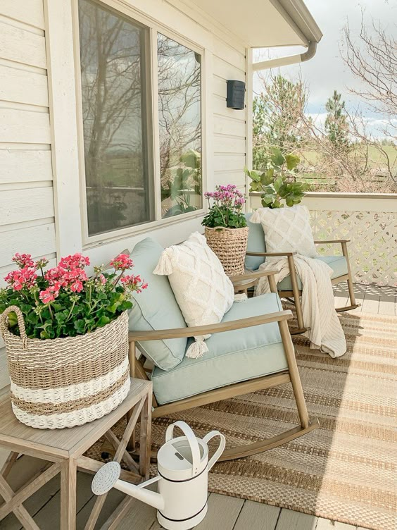 Cozy Cottage Patio Nook