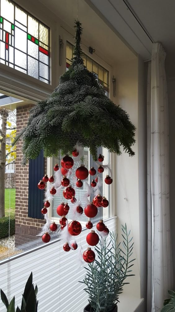 Enchanting Hanging Christmas Tree