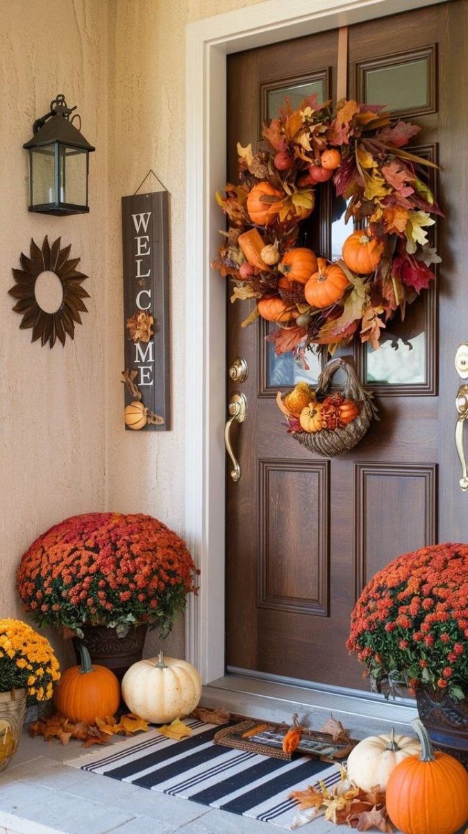 Pumpkin Harvest Welcome Porch