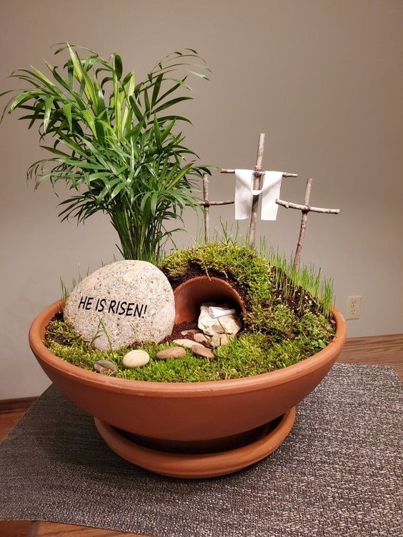 Resurrection Garden Centerpiece