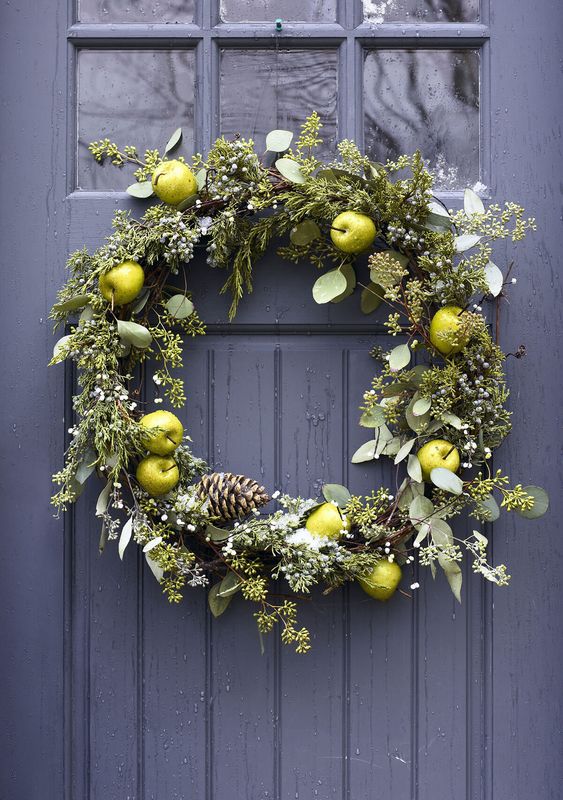 Rustic Orchard Delight Wreath