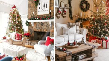 Top 20 Stunning Christmas Living Room Decor Ideas to Transform Your Space