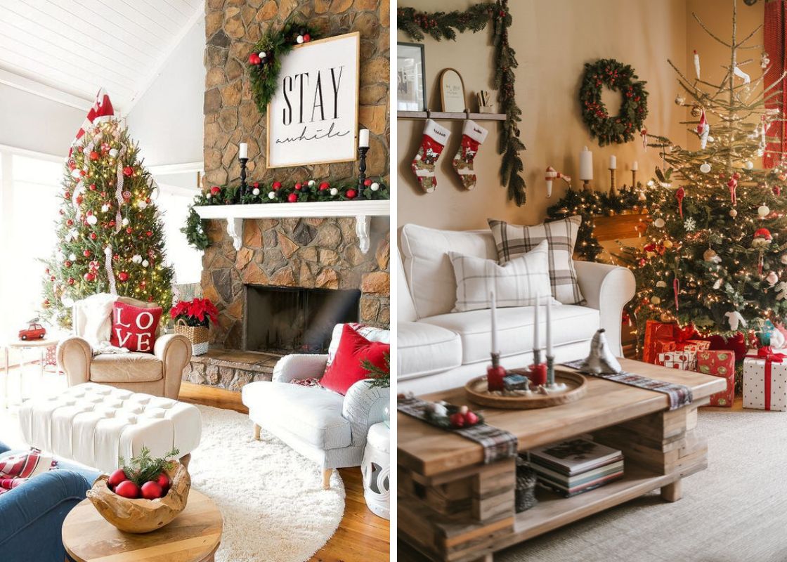 Top 20 Stunning Christmas Living Room Decor Ideas to Transform Your Space