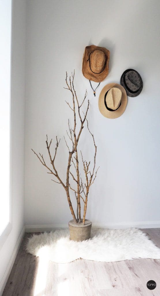 Natural and Stylish Coat Rack