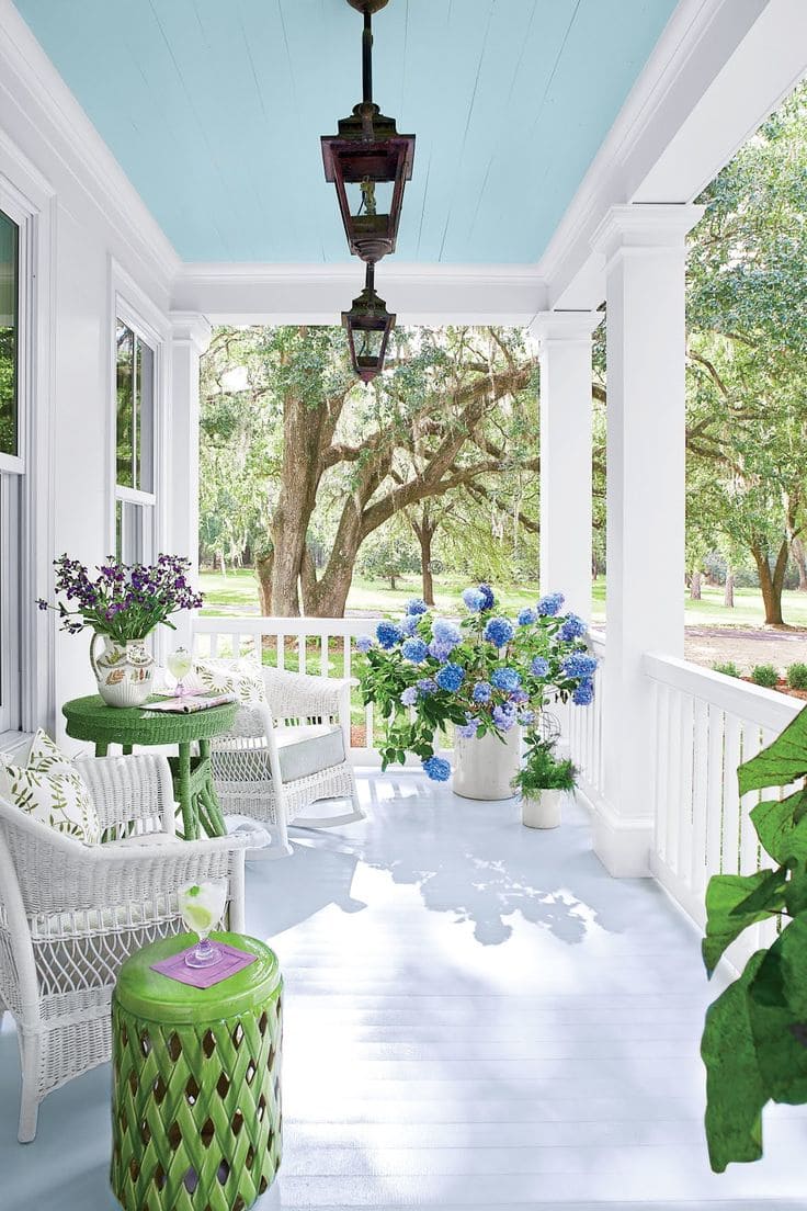 Bright Hydrangea Haven for Summer Relaxation