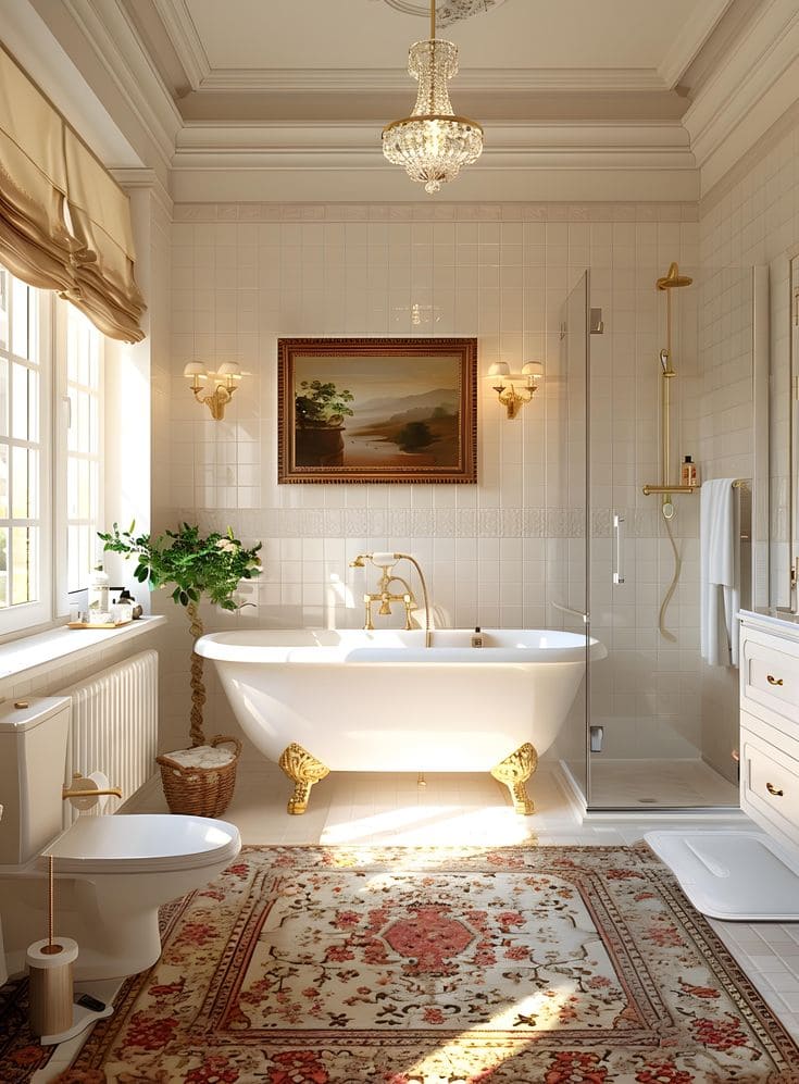 Classic Elegance with a Luxurious Spa Touch