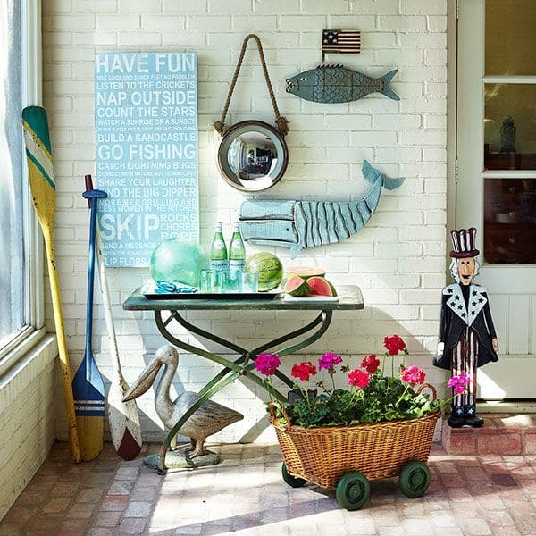 Coastal Charm Summer Porch Delight