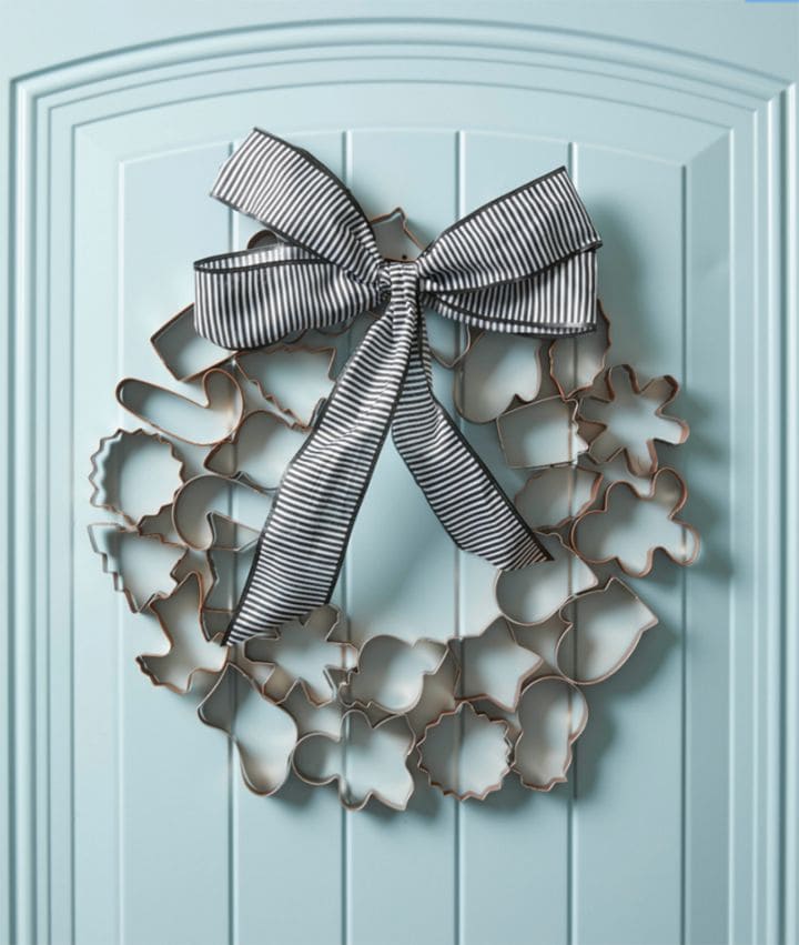 Cookie Cutter Christmas Wreath