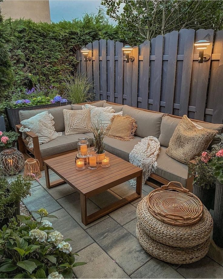 Cozy Corner Garden Sofa Sanctuary