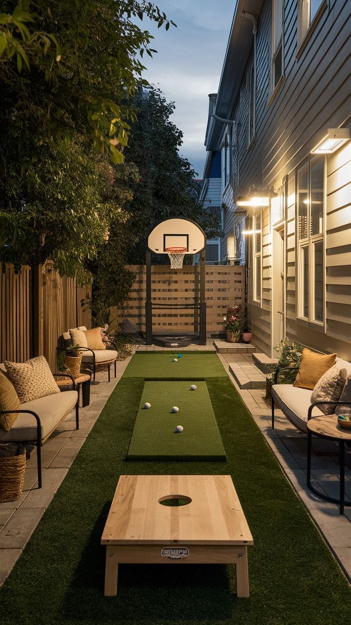 Fun-Filled Sports Haven Side Yard