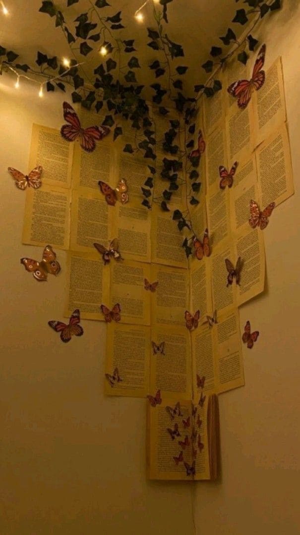 Magical Butterfly Wall Corner Decor