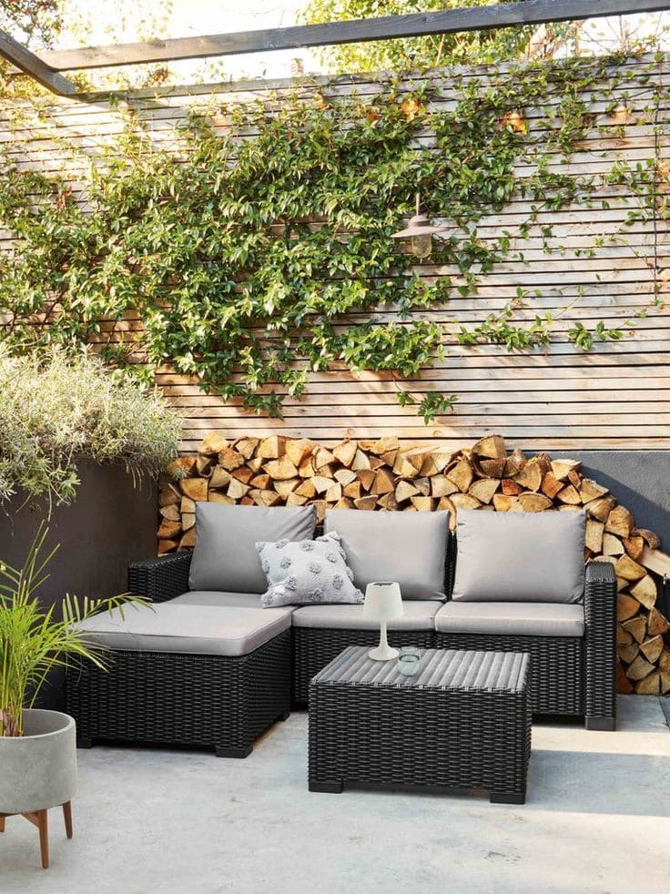 Modern Rustic Garden Lounge Haven