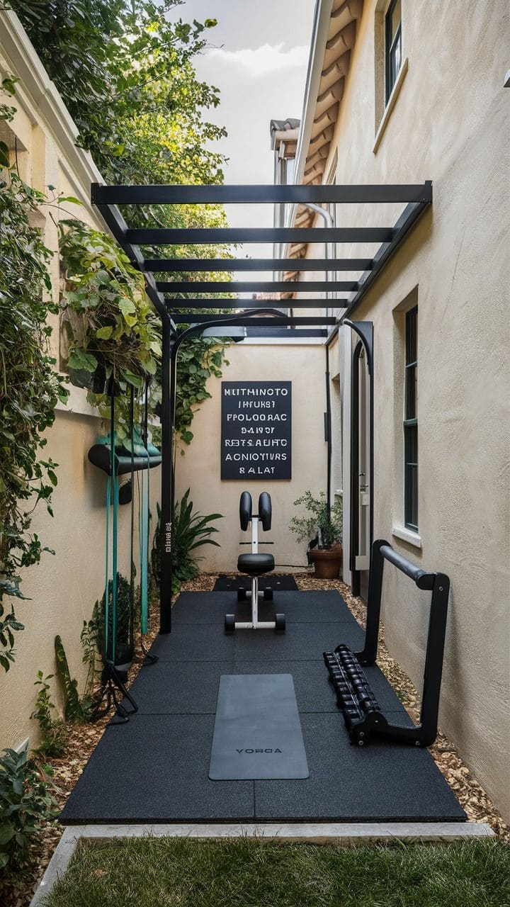 Sleek Outdoor Gym