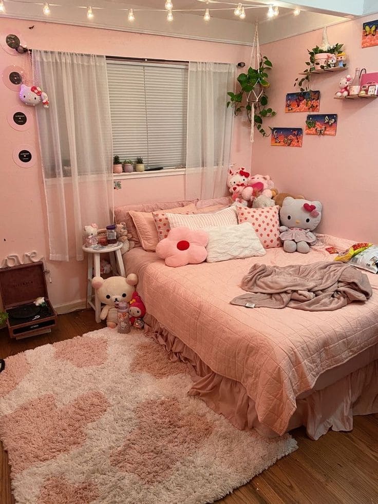 Charming Pastel Haven with Cute Accents