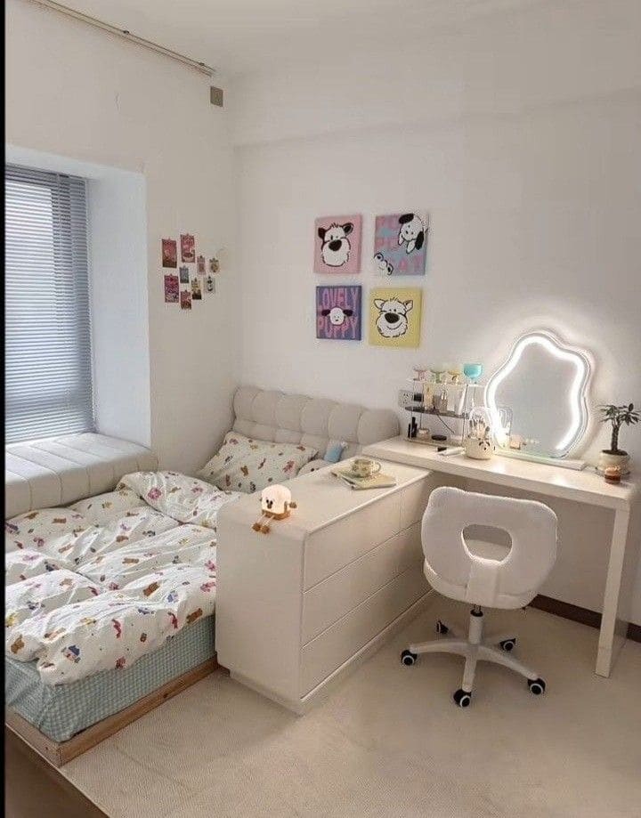 Chic Minimalist Haven for Teens