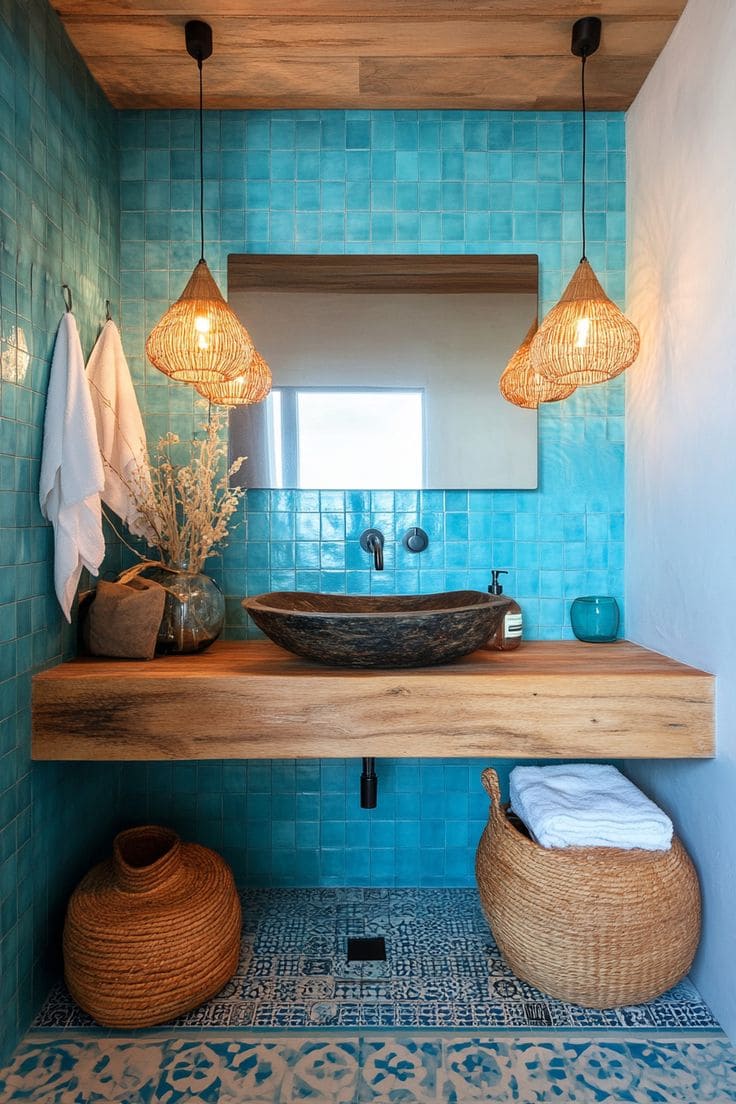 Coastal Eco Bathroom Design