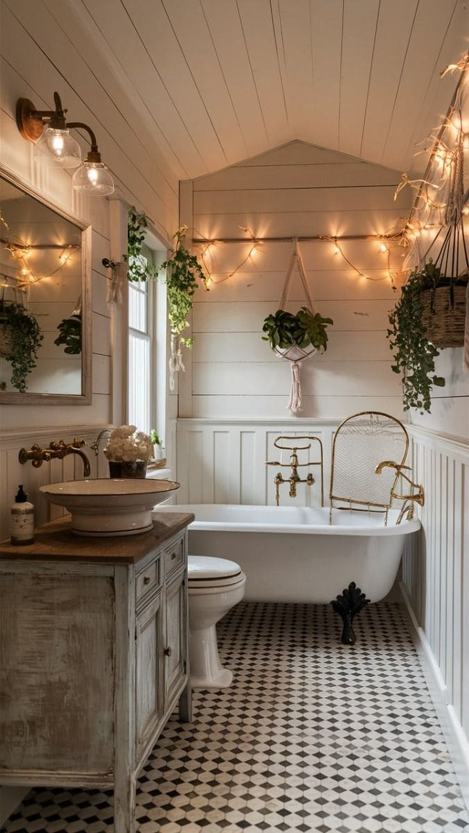 Cozy Cottage Bathroom Haven