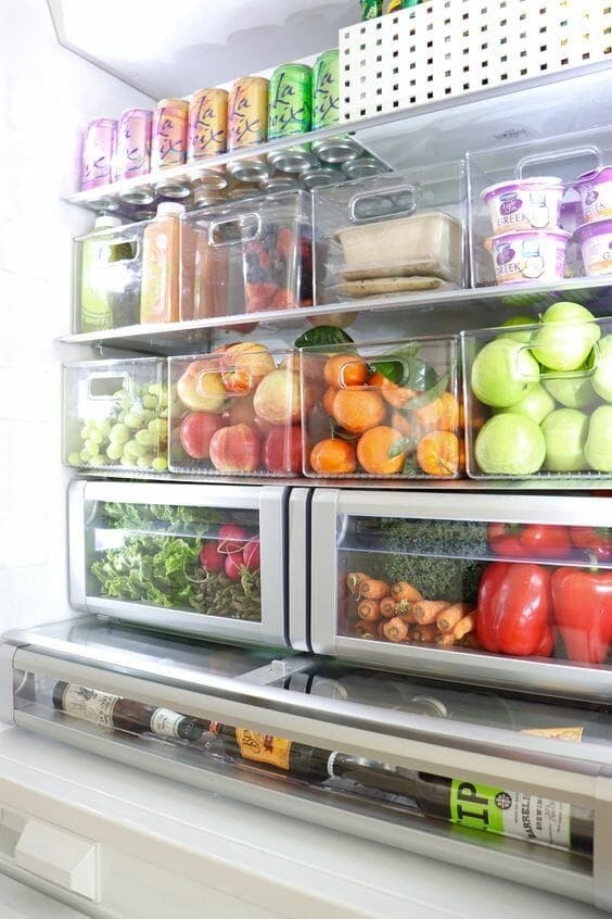 Crystal-Clear Fridge Organization Made Easy