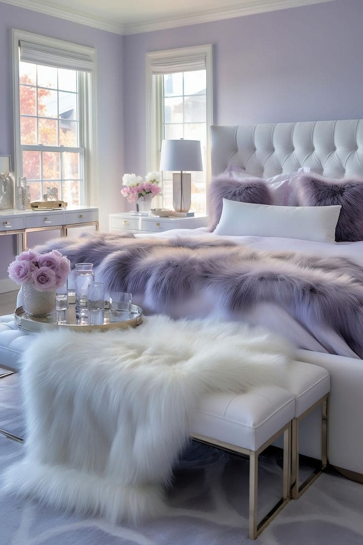 Dreamy Lavender and White Haven