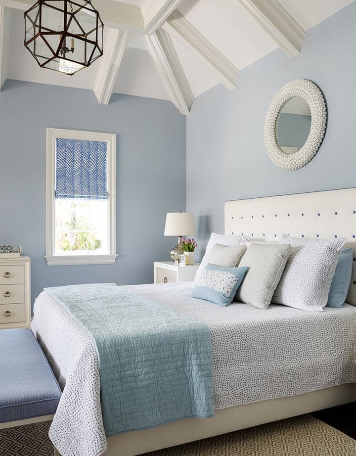 Elegant Soft Blue Bedroom Serenity