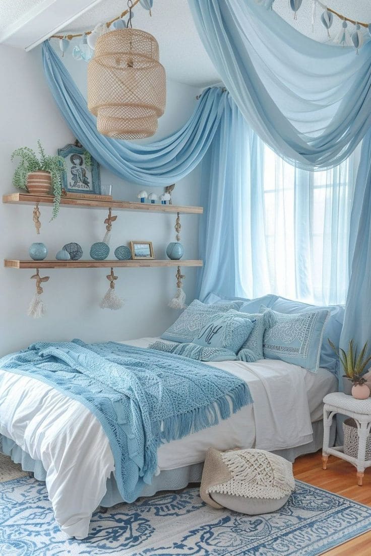 Ethereal Blue Haven for Relaxation