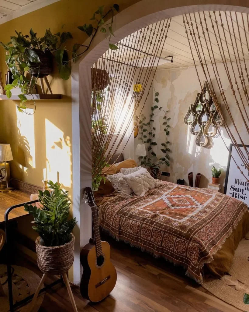 Free-Spirited Boho Bedroom Decor