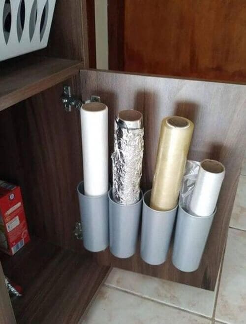 Innovative Storage for Foil and Wraps