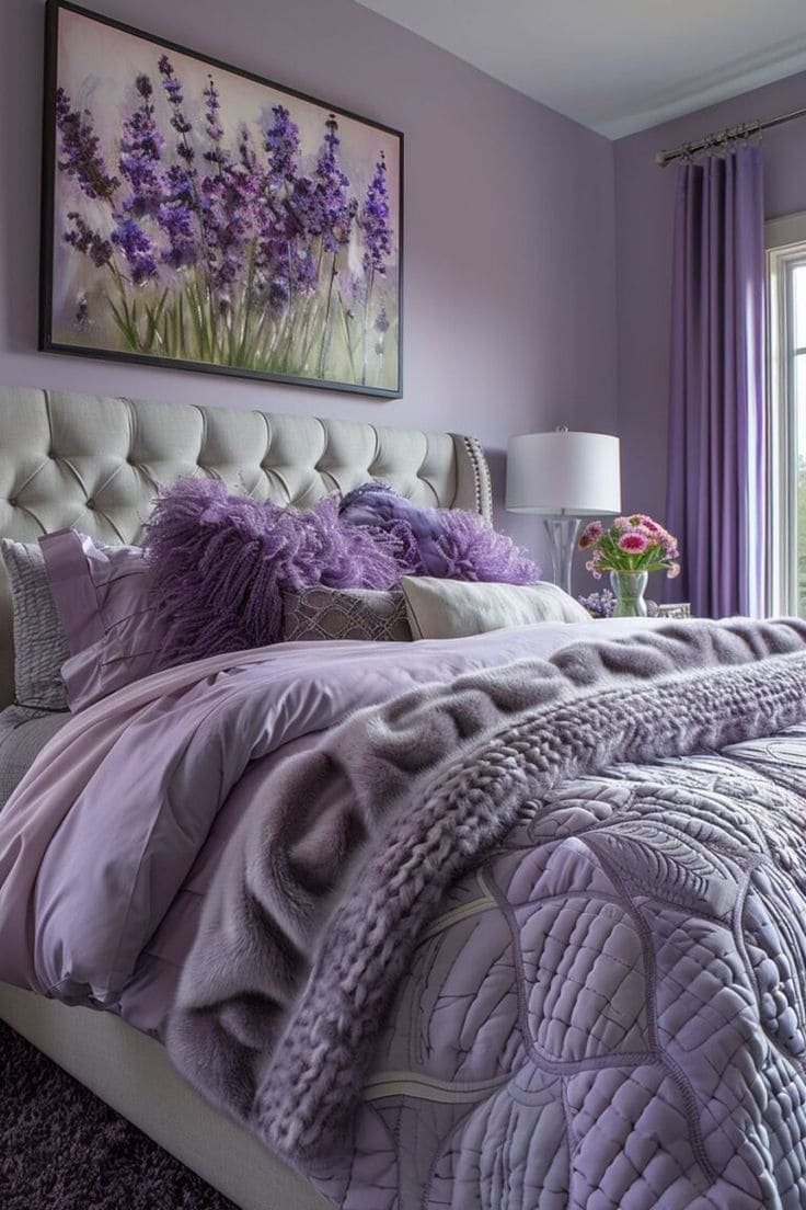 Lavender Dreamy Bedroom Escape