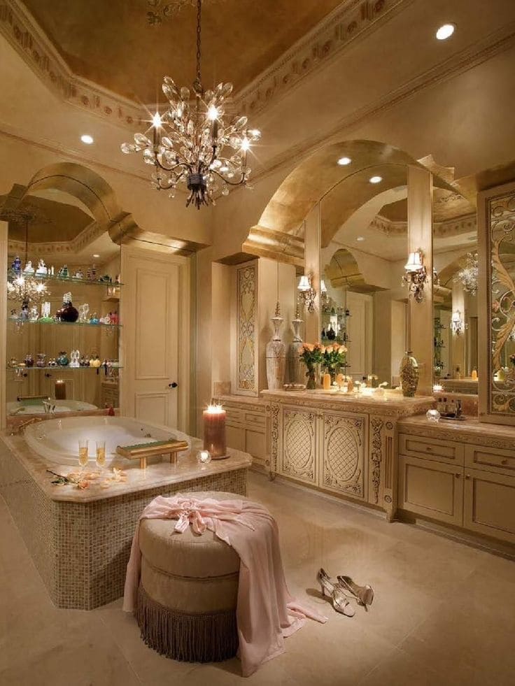 Luxurious Classic Bathroom Retreat