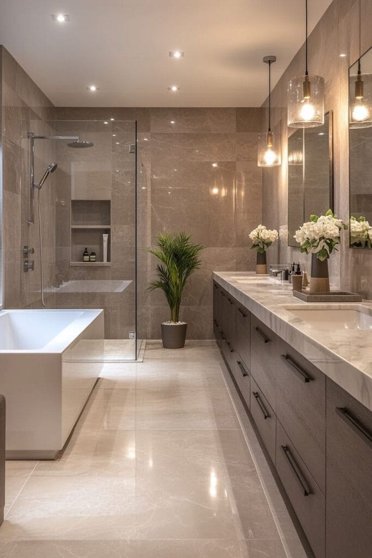 Minimalist Bathroom with Modern Charm