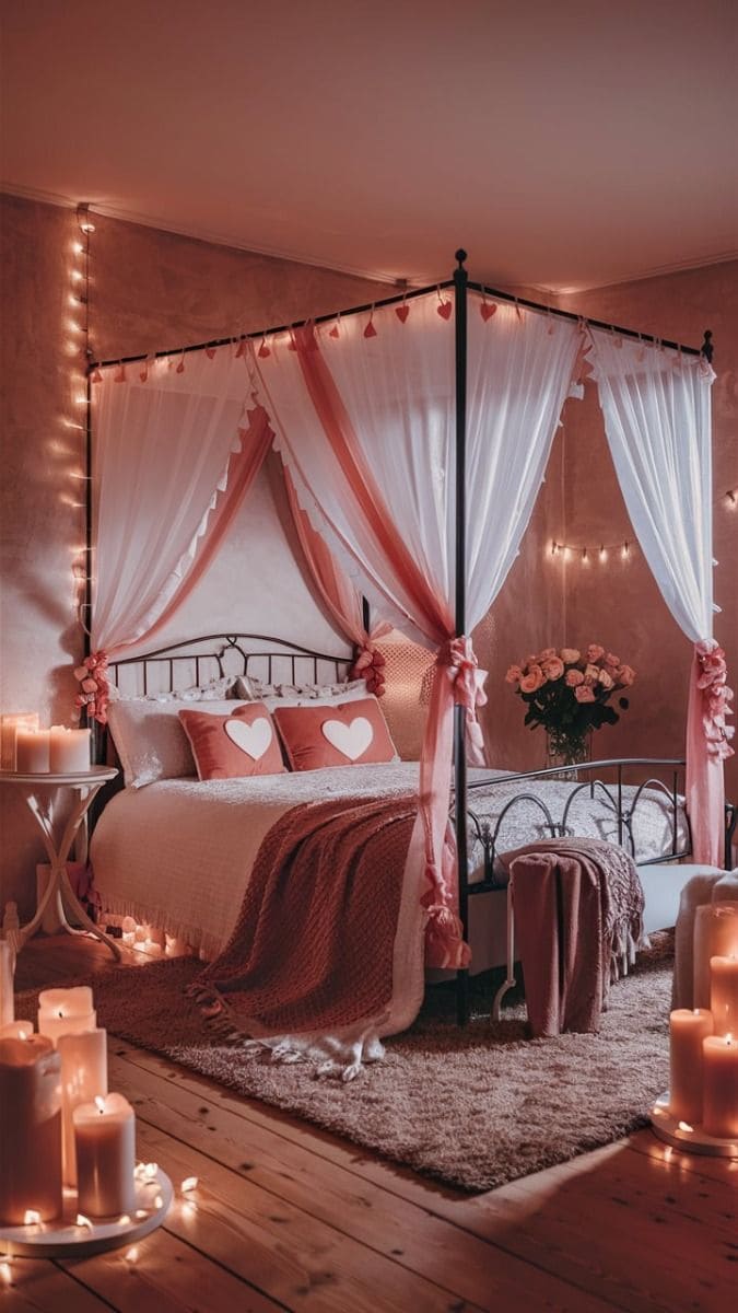 Romantic Canopy Bedroom Design