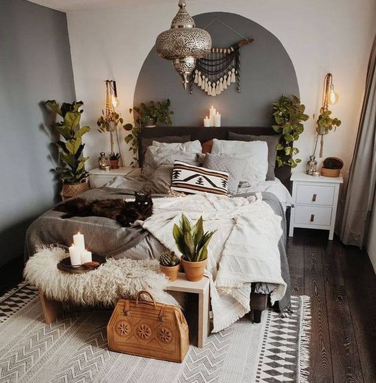 Rustic Elegance with Boho Accents