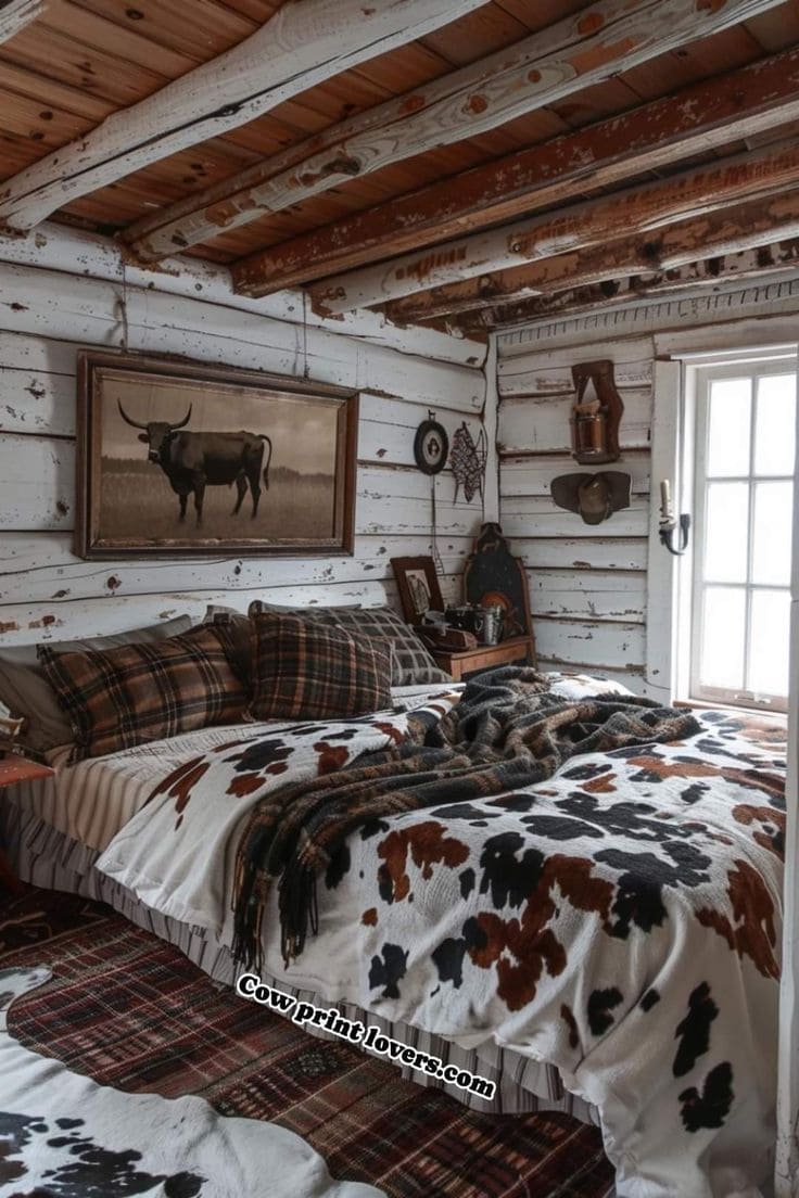 Rustic Western Farmhouse Bedroom