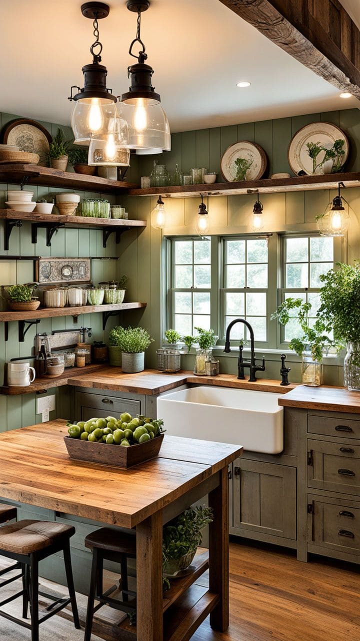 Sage Green Kitchen Delight