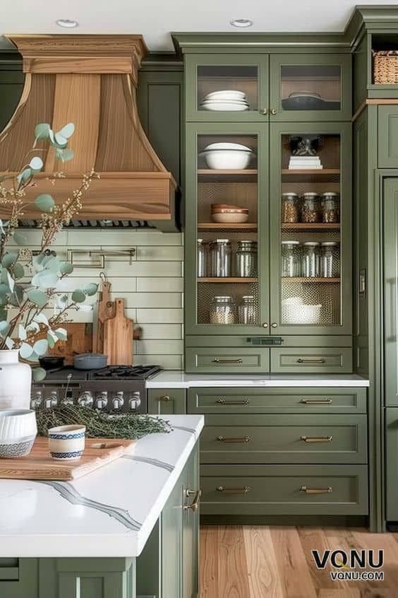 Sophistication with Sage Green Charm