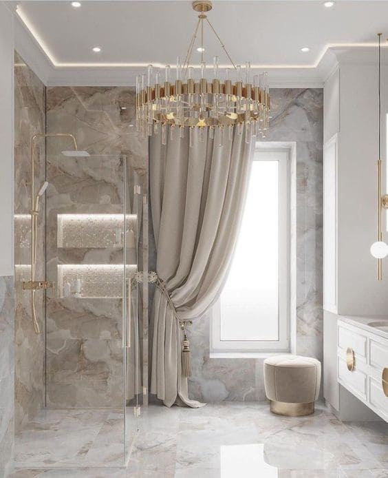 Timeless Elegance in Marble and Gold