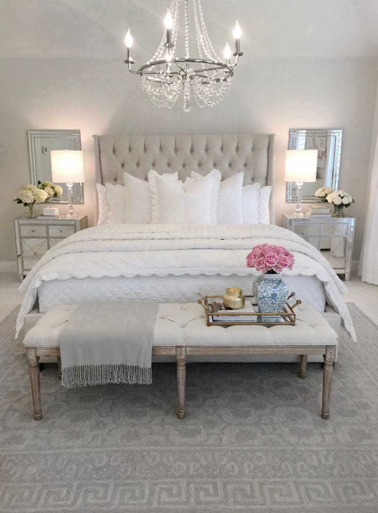 Timeless Elegance with Soft White Serenity