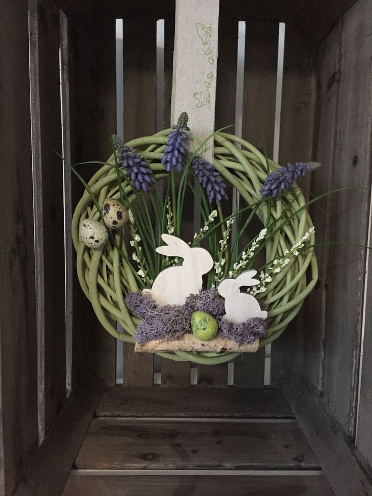 Woodland Charm Easter Wreath