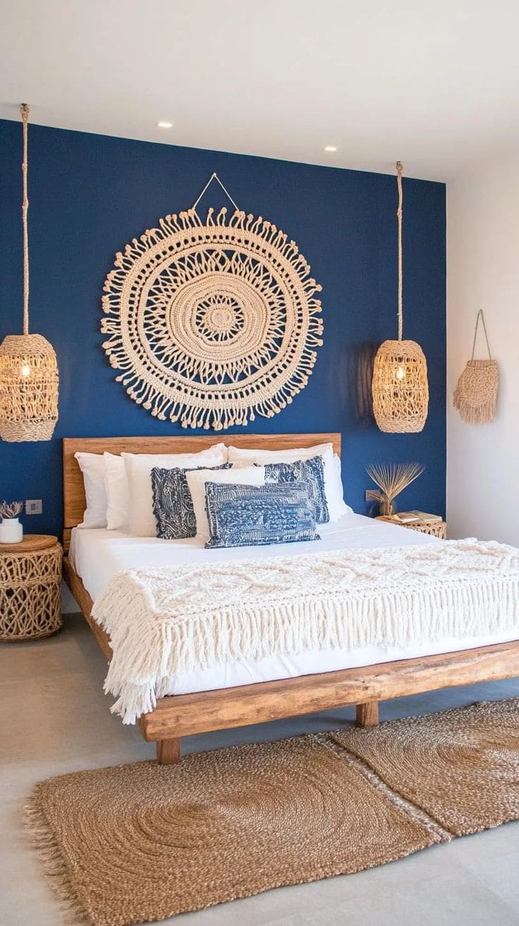 Boho Coastal Elegance with Earthy Textures