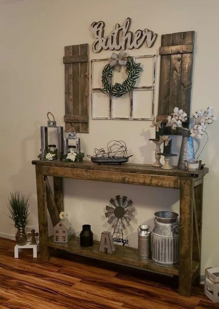 Farmhouse Gathering Nook With Charm