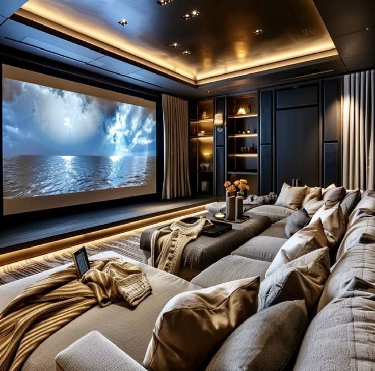 Luxurious Home Theater