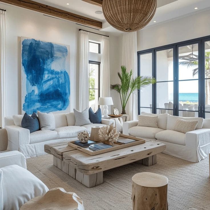 Modern Coastal Chic Beach Retreat