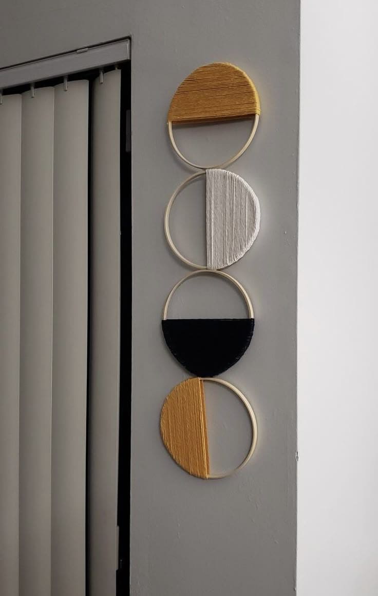 Modern Minimalist Circle Wall Art