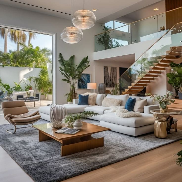 Modern Tropical Oasis with Open Elegance