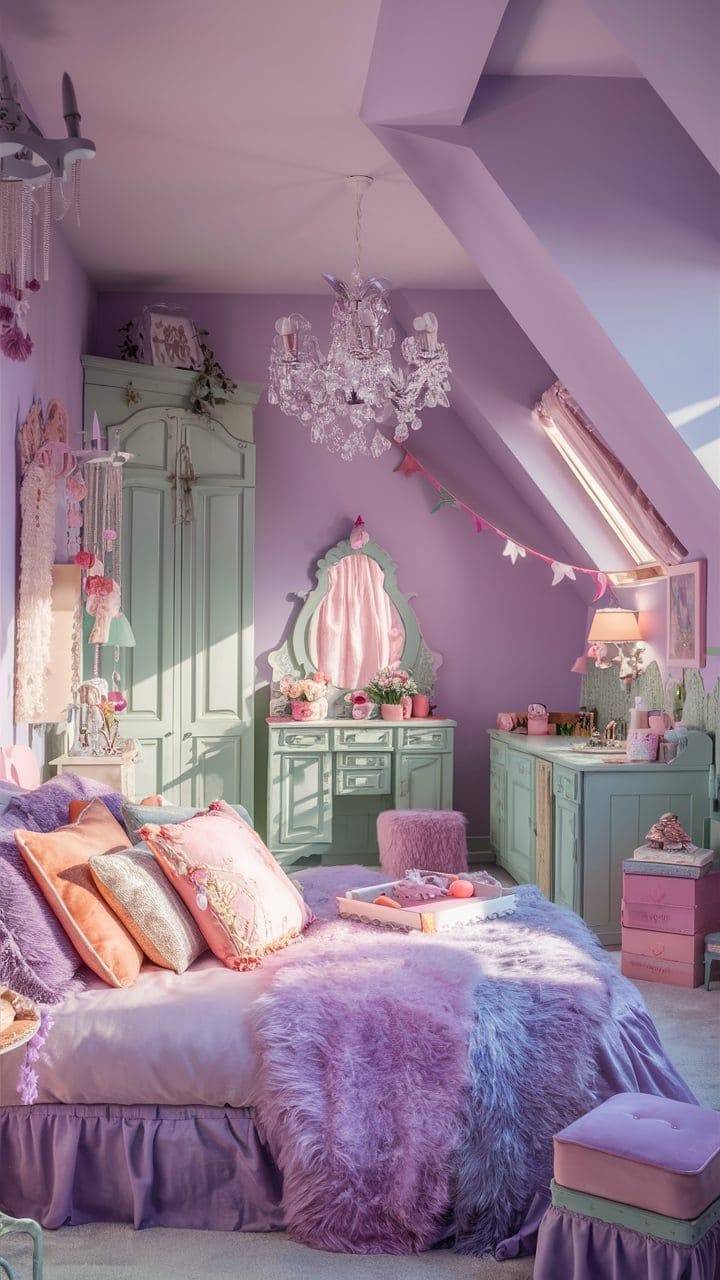 Playful Whimsical Lavender Fantasy